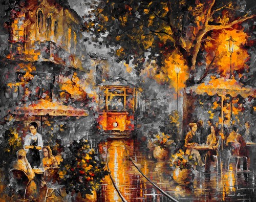 Leonid afremov old magic - old,