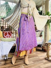 Layered Hippie Maxi Skirt