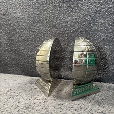 Metal Globe Bookends