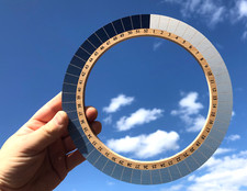 Bamboo Cyanometer. Includes