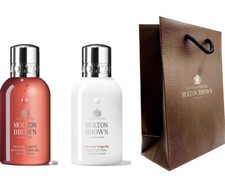 Molton Brown Heavenly Gingerlily Body Wash Body Lotion Plus Gift Bag Set