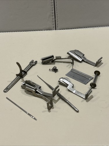 Old sewing machine accessories - sewing,