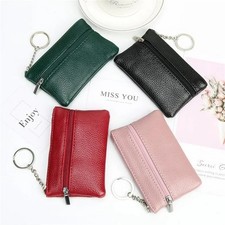 Women Key Ring Leather Mini