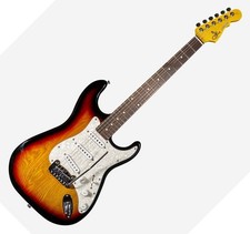 G&L Tribute Series Legacy Electric Guitar, 3-Tone Sunburst
