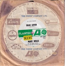 Mary Wells " Dear Lover " Atlantic Northern / Soul