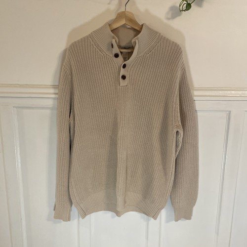 Vintage bean mens mock - bean, neck