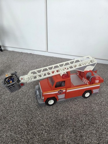 Playmobil fire engine with - playmobil,