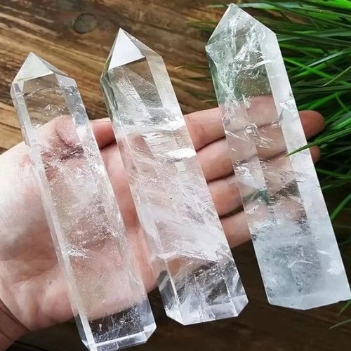 Large natural clear quartz - large,