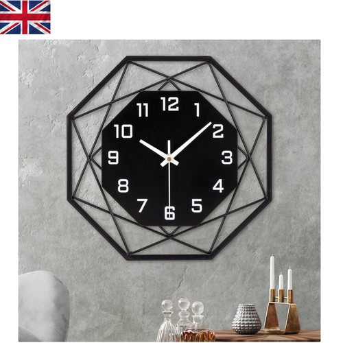 Stylish 40cm black metal - 40cm, wall