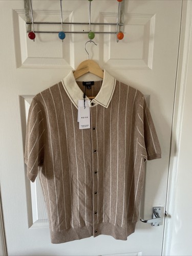 New reiss wool polo - new, shirt