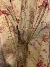 A Pair Vintage Lined Curtains