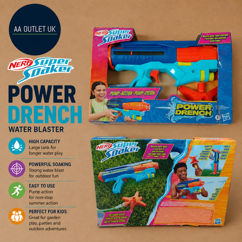 Super soaker power - super, drench