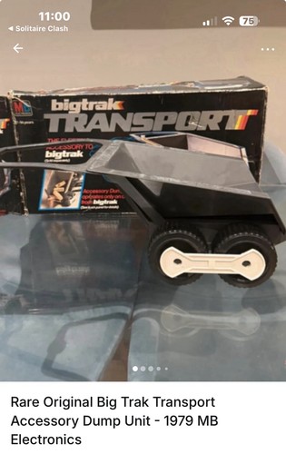 Bigtrak transport accessory - bigtrak,