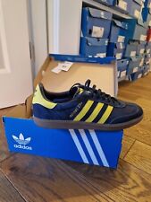Adidas AS 230, UK 10, Worn Once, Released 2020 Blue/Yellow 