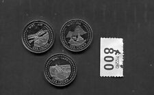 Lot of 3 One Crown coins  of