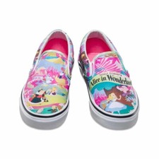 HTF NWT Disney X Vans Alice in