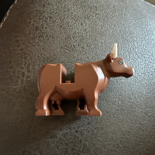 Lego brown cow body 64452pb01