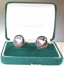 1945 Farthing cufflinks made