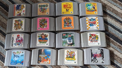 Nintendo n64 games joblot - 64,