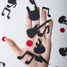 Rock N' Roll Confetti & Decor