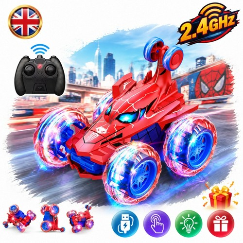 Remote control stunt car - remote, led