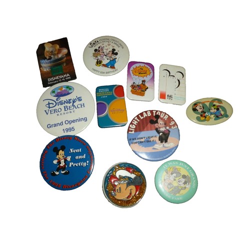 Disney pinback button - button, lot
