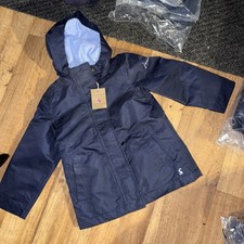 Joules Age 5 Navy Waterproof Coat Lot W