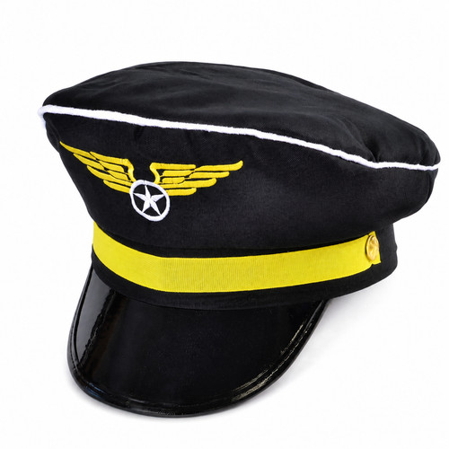 Pilot cap fancy dress airline - fancy,