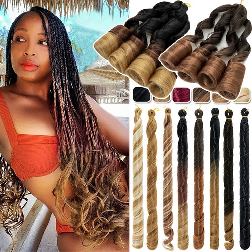 Real long french curly - long,
