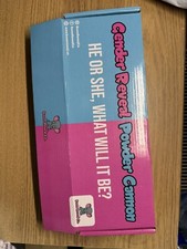 Gender Reveal Cannon Baby Shower Pink Blue Powder Popper Celebration  Girl