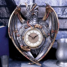 Steampunk Dragon Wall Clock