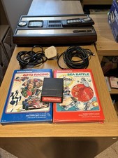 Mattel Intellivision Console unboxed with games.  VGC.  Tested and Working