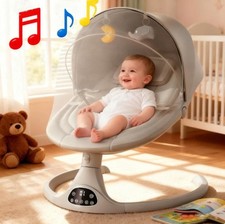 Bluetooth Electric Baby Swing