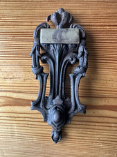 Original Victorian Kenrick 295 Cast Iron Door Knocker In Need Of TLC