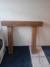 Oak Fire Surround and Mantelpiece