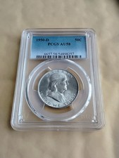 USA 1950-D FRANKLIN SILVER