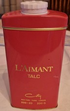 Coty L'Aimant 1980s Talc