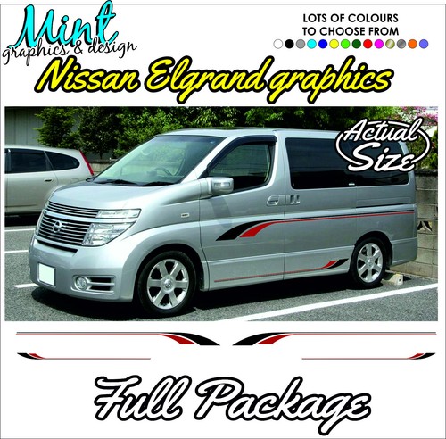 Nissan elgrand mpv - elgrand, side