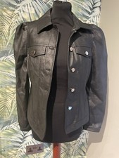 River Island Faux Leather Jacket, Size 8