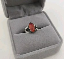 Mexican Fire Jelly Opal Ring