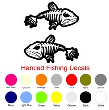 Fierce Fishing Stickers Car