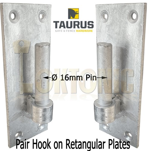 Pair galvanised heavy duty - galvanised,