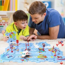 Puzzle Track Car Play Set