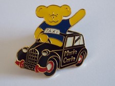 Marie Curie pin badge bear