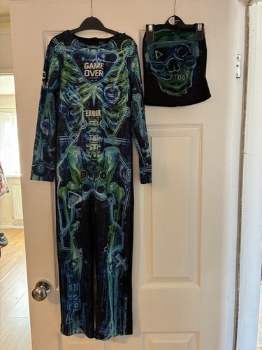 Gamer skeleton halloween boys - gamer,