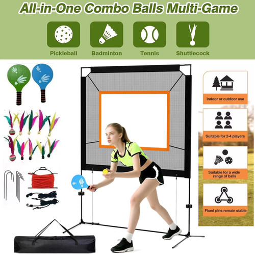 Badminton net set - set, with