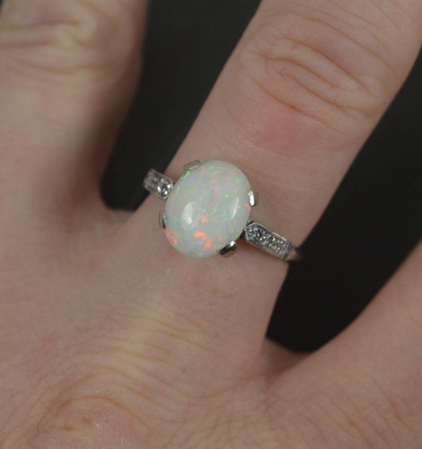 Antique natural opal - antique, and