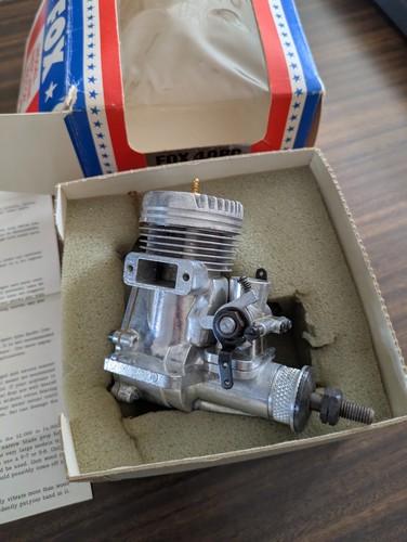 Fox 40rc model - fox, motor