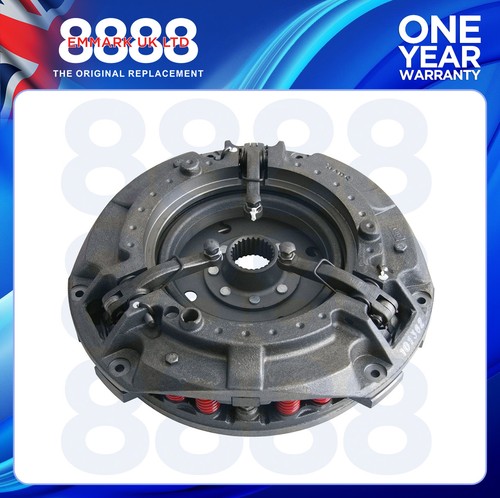 Clutch assy dual 10 inch - clutch, 12/10