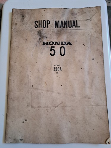 Honda z50a shop - 50, manual